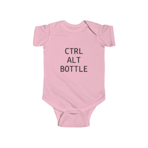 Ctrl + Alt + Bottle Infant Bodysuit – Rebooting Fatherhood Collection